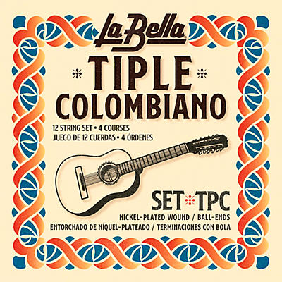 La Bella TPC Tiple Colombiano 12-String Set