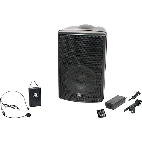 TQ8-40S0N Traveler Quest 8 TQ8 Battery Powered PA Speaker With One Reciever And One Headset Microphone