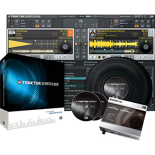 TRAKTOR SCRATCH DUO DJ Software/Hardware Package