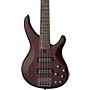 Yamaha TRBX505 5-String Premium Electric Bass Guitar Transparent Brown Rosewood Fretboard