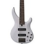 Yamaha TRBX505 5-String Premium Electric Bass Guitar Transparent White Rosewood Fretboard