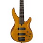 Yamaha TRBX605FM 5-String Electric Bass Guitar - Matte Amber