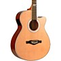 EKO TRI Series Auditorium Cutaway Acoustic-Electric Guitar Natural