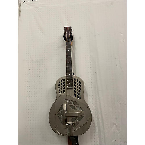 Republic TRICONE RESONATOR Resonator Guitar Chrome Silver