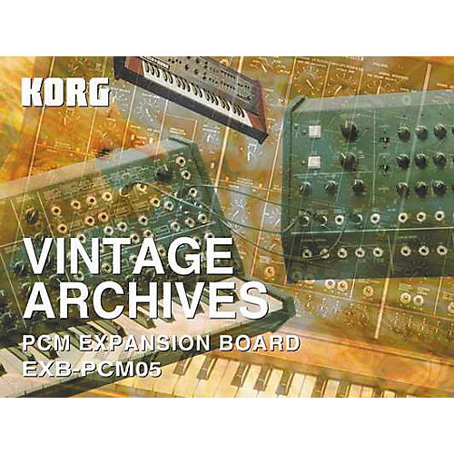 KORG TRITON EXB-PCM05 Vintage Archives Expansion Card