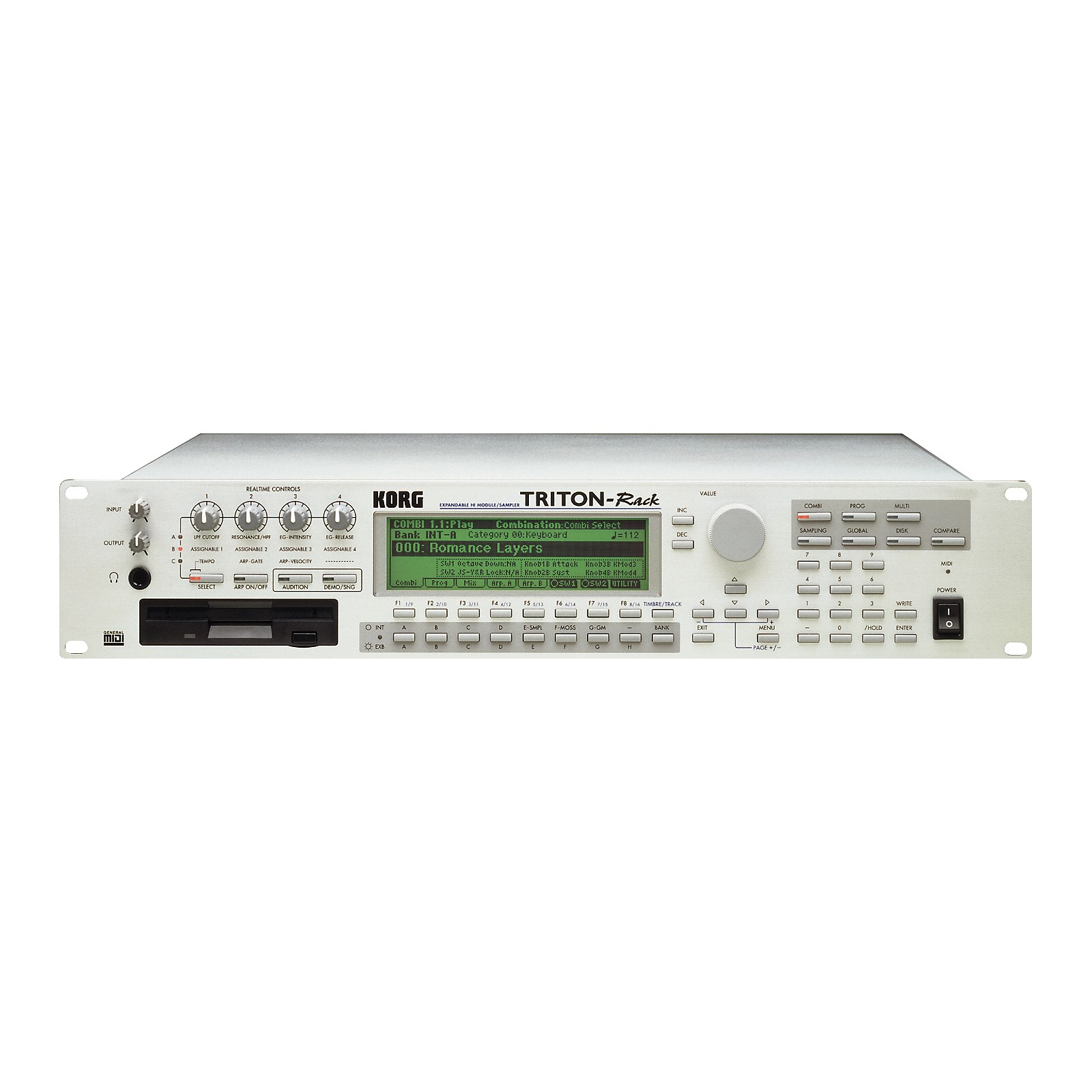 TRITON Expandable Rack Module/Sampler Musician's Friend