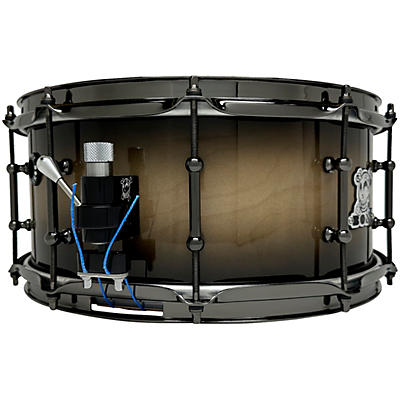 BONE Drums TRUE Carbon Fiber Hybrid Snare Drum with Black Nickel Hardware