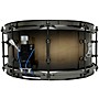 BONE Drums TRUE Carbon Fiber Hybrid Snare Drum with Black Nickel Hardware 14 x 5.5 in. Charcoal Burst