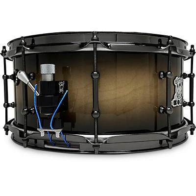 BONE Drums TRUE Carbon Fiber Hybrid Snare Drum with Black Nickel Hardware