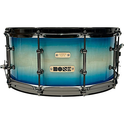 BONE Drums TRUE Carbon Fiber Hybrid Snare Drum with Black Nickel Hardware