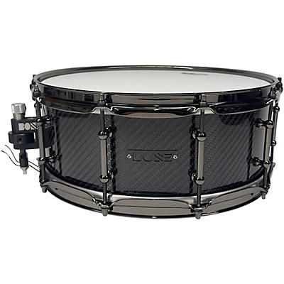 BONE Drums TRUE Carbon Fiber Twill Snare Drum with Nickel Hardware