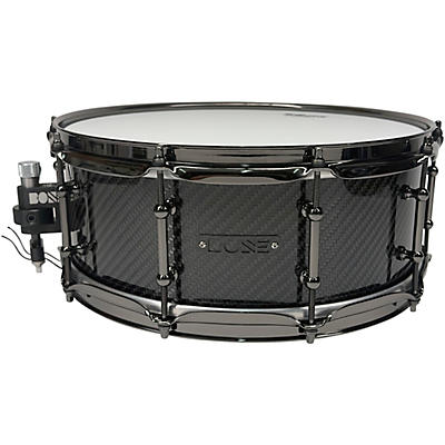 BONE Drums TRUE Carbon Fiber Twill Snare Drum with Nickel Hardware