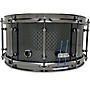 BONE Drums TRUE Carbon Fiber Wide Plain Snare Drum with Nickel Hardware 14 x 5.5 in.