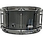 BONE Drums TRUE Carbon Fiber Wide Plain Snare Drum with Nickel Hardware 14 x 8 in.