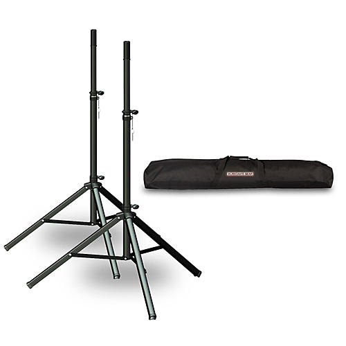 Ultimate Support TS-70 Speaker Stand 2-Pack with Musicians Gear Speaker Stand Bag