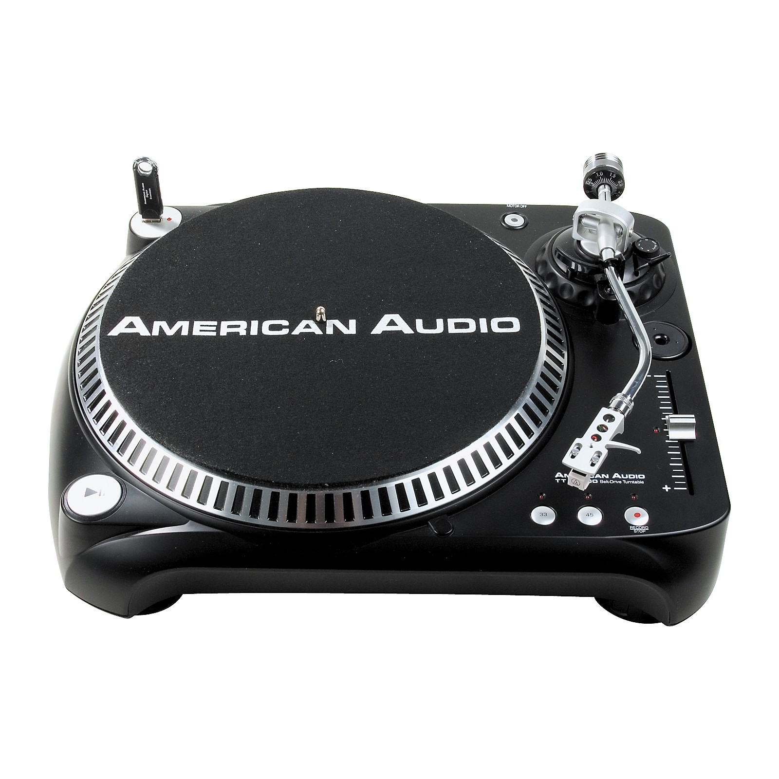 American Audio TTRecord MP3 USB Turntable Musician's Friend