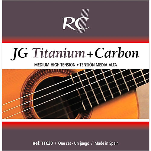 TTC30 JG Titanium/Carbon Medium-High Tension Nylon Guitar Strings