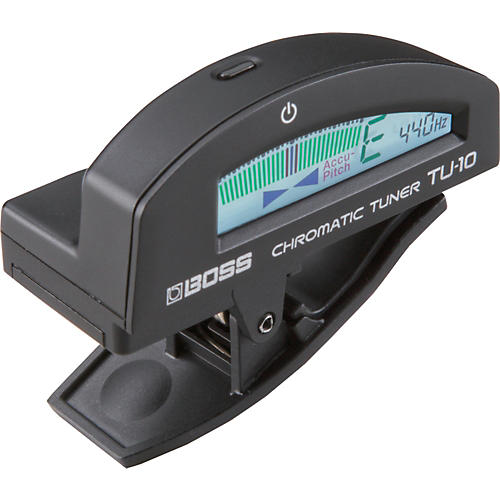 BOSS TU-10 Clip-On Chromatic Tuner Black