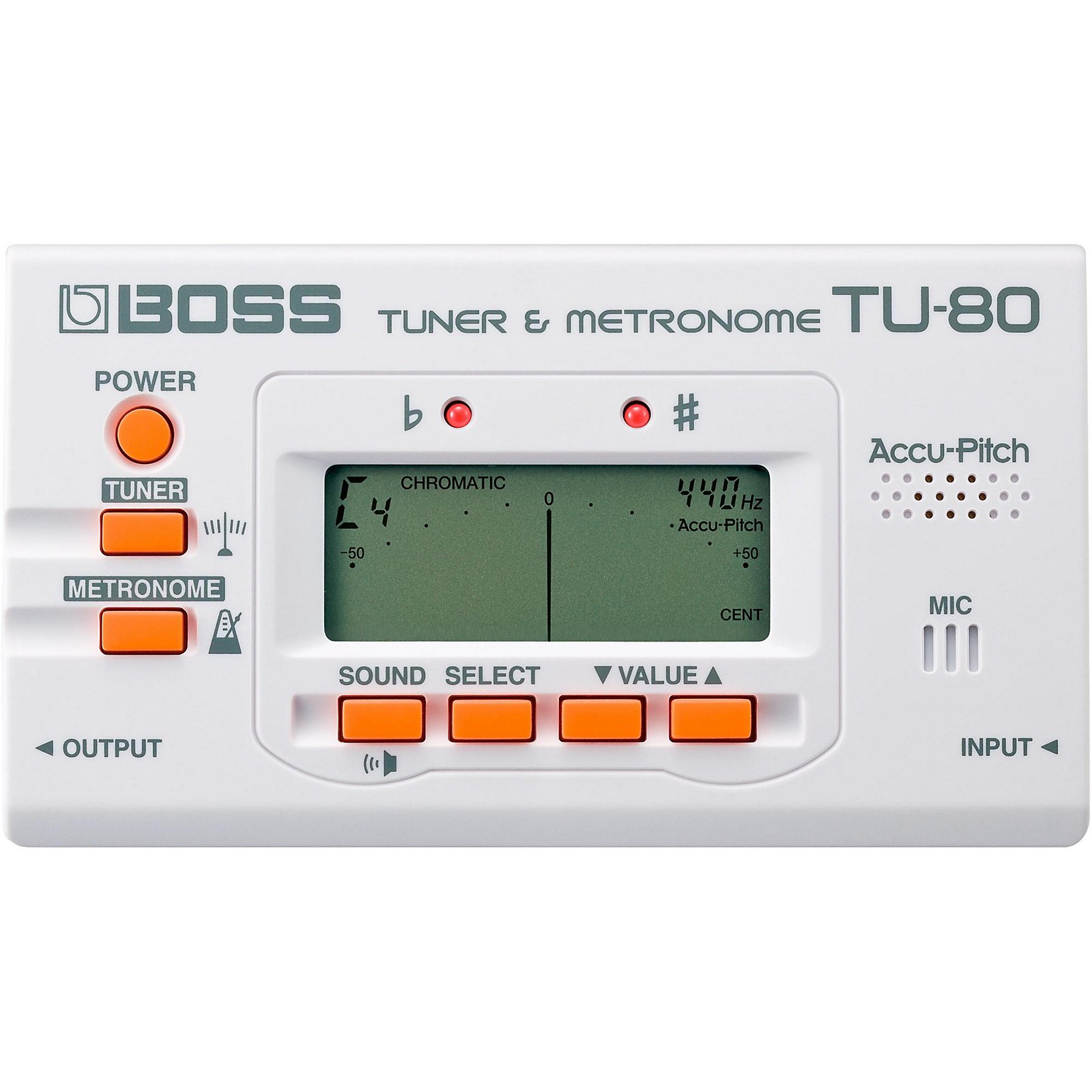 Boss TU80 Guitar Tuner & Metronome Musician's Friend