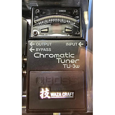 BOSS TU3W Waza Craft Chromatic Tuner Pedal