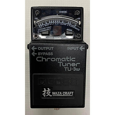 BOSS TU3W Waza Craft Chromatic Tuner Pedal