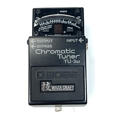 BOSS TU3W Waza Craft Chromatic Tuner Pedal