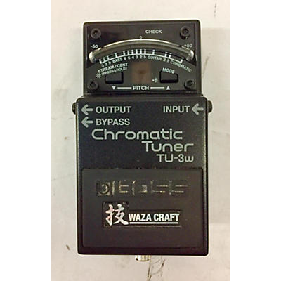 BOSS TU3W Waza Craft Chromatic Tuner Pedal