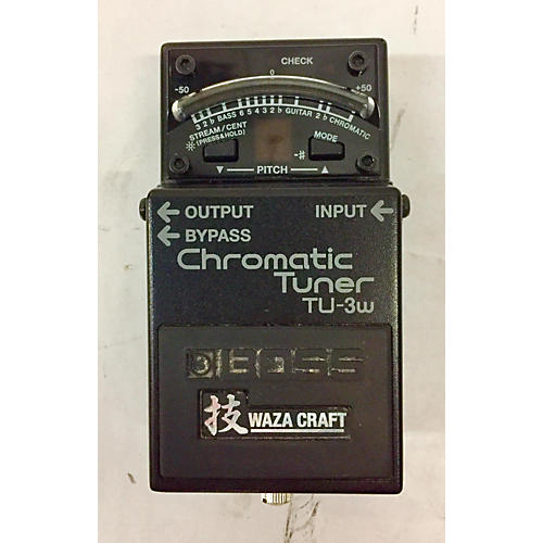 BOSS TU3W Waza Craft Chromatic Tuner Pedal