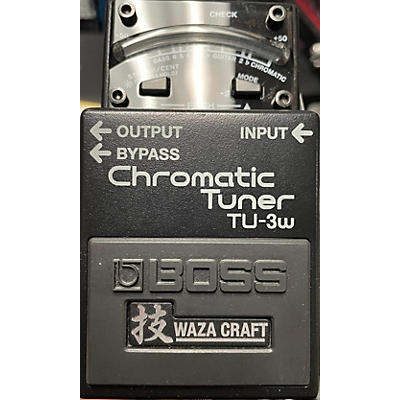 BOSS TU3W Waza Craft Chromatic Tuner Pedal