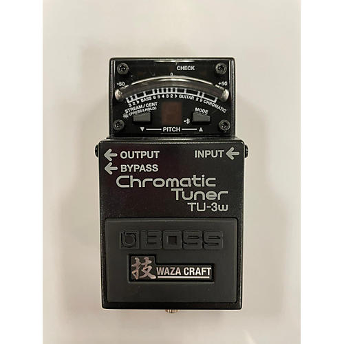 BOSS TU3W Waza Craft Chromatic Tuner Pedal