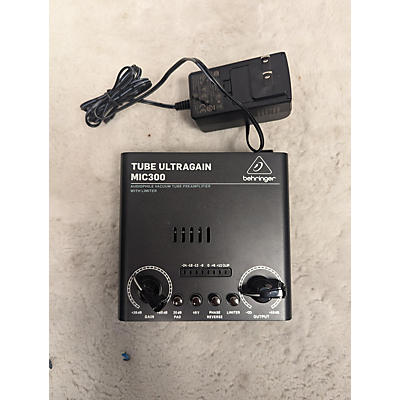 Behringer TUBE ULTRAGAIN MIC300 Guitar Preamp