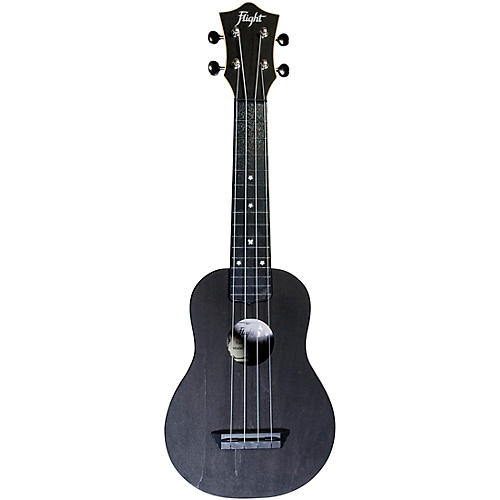 Flight TUS-35 Travel Soprano Ukulele Black