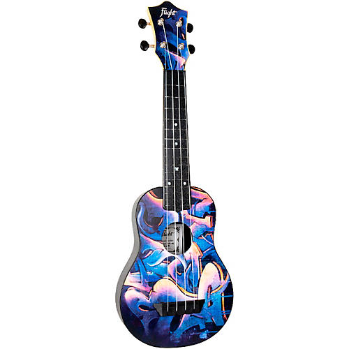 Flight TUS-40 Travel Soprano Ukulele Graffiti