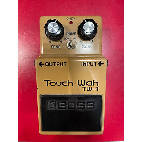 BOSS TW-1 Touch Wah Silver Screw Effect Pedal