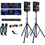 VocoPro TWIN BANK PRO-PLUS Digital DJ Karaoke System with Powered Speakers and Stands