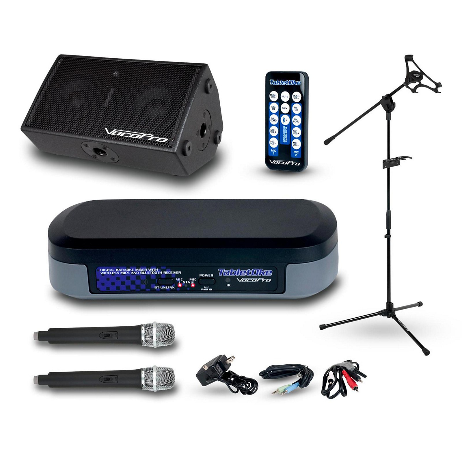 VocoPro TabletOkeStage Bluetooth Tablet Karaoke System Musician's Friend