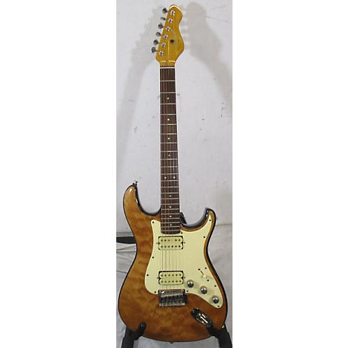 Dean Zelinsky Tagliare Private Label Solid Body Electric Guitar Quilted Blonde