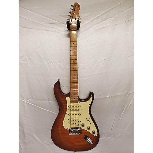 Dean Zelinsky Tagliare Z-Glide Solid Body Electric Guitar Orange