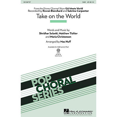 Hal Leonard Take on the World SAB arranged by Mac Huff