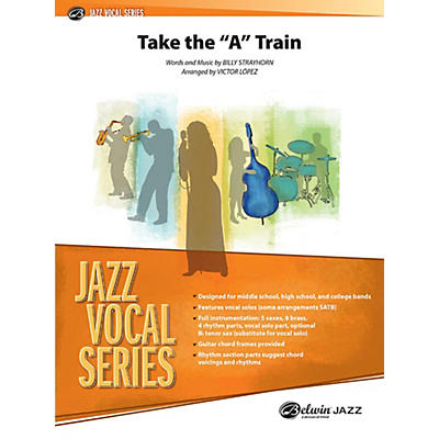 Alfred Take the "A" Train Jazz Vocal Band Grade 2.5 Set