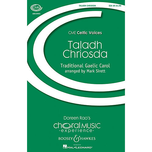 Boosey and Hawkes Taladh Chriosda (CME Celtic Voices) SSA arranged by Mark Sirett