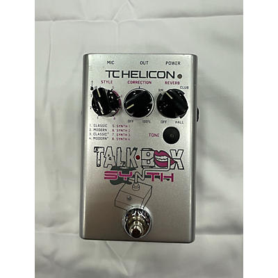 TC Helicon Talk Box Synth Effect Pedal