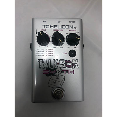TC Helicon Talkbox Synth Effect Pedal