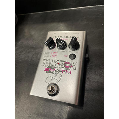 TC Helicon Talkbox Synth Effect Pedal