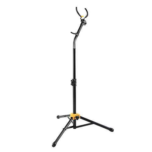 Hercules Tall Auto-Grab Sax Stand Black