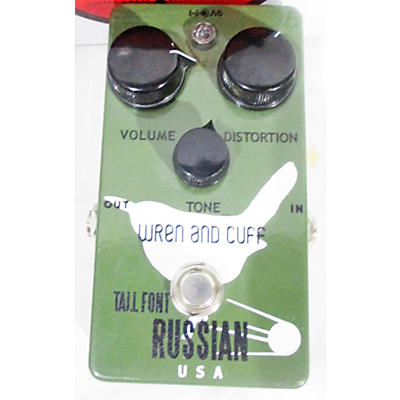 Wren And Cuff Tall Front Russian Effect Pedal