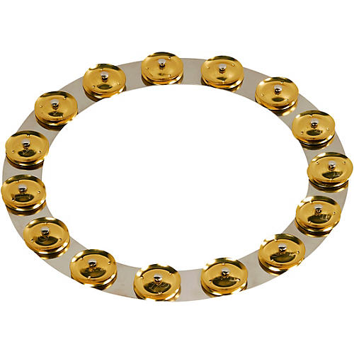 LP Tambo-Ring - Stainless Steel with Brass Jingles 14 in.