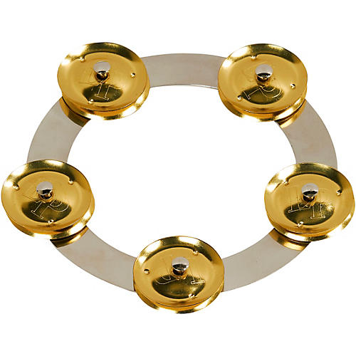 LP Tambo-Ring - Stainless Steel with Brass Jingles 6 in.