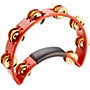 Rhythm Tech Tambourine with Brass Jingles Red 9.5 In