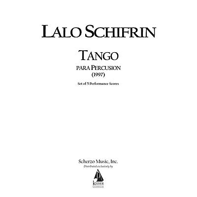 Lauren Keiser Music Publishing Tango Para Percusion (Tango for Percussion) (Full Score) LKM Music Series by Lalo Schifrin